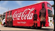 Branded bus campaign